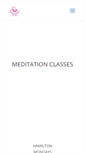 Mobile Screenshot of meditationinhamilton.org